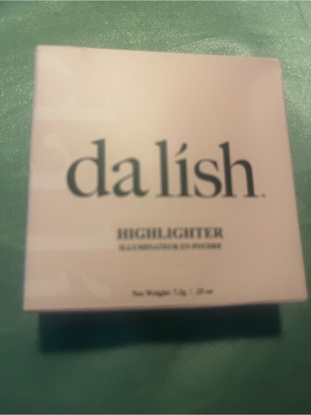da lish Cosmetics Soft-Focus Glow Highlighter Sunset Full Size NIB